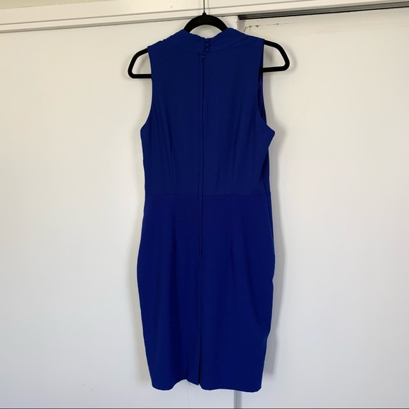 Blue Sheath Dress - Picture 2 of 3